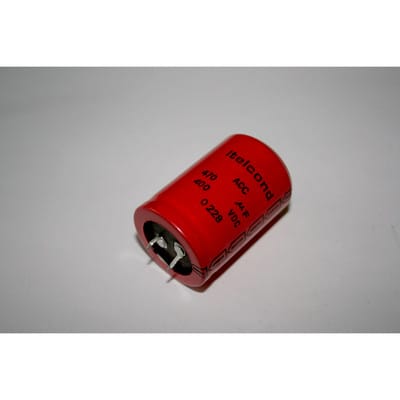 Kondensator 470 µF, 400 Volt zu Inverter HANDY