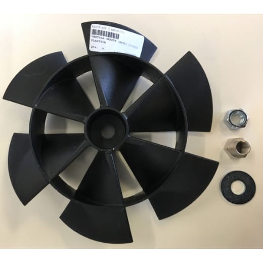 PVC-Ventilatorflügel mit Mutterfür DENTAL-Modelle 350 SILENT