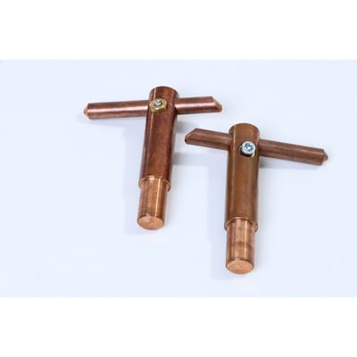 CU-Elektrodenarme inkl. ø12mm Elektroden, L=125mm für 7900 - 7902 - 7911