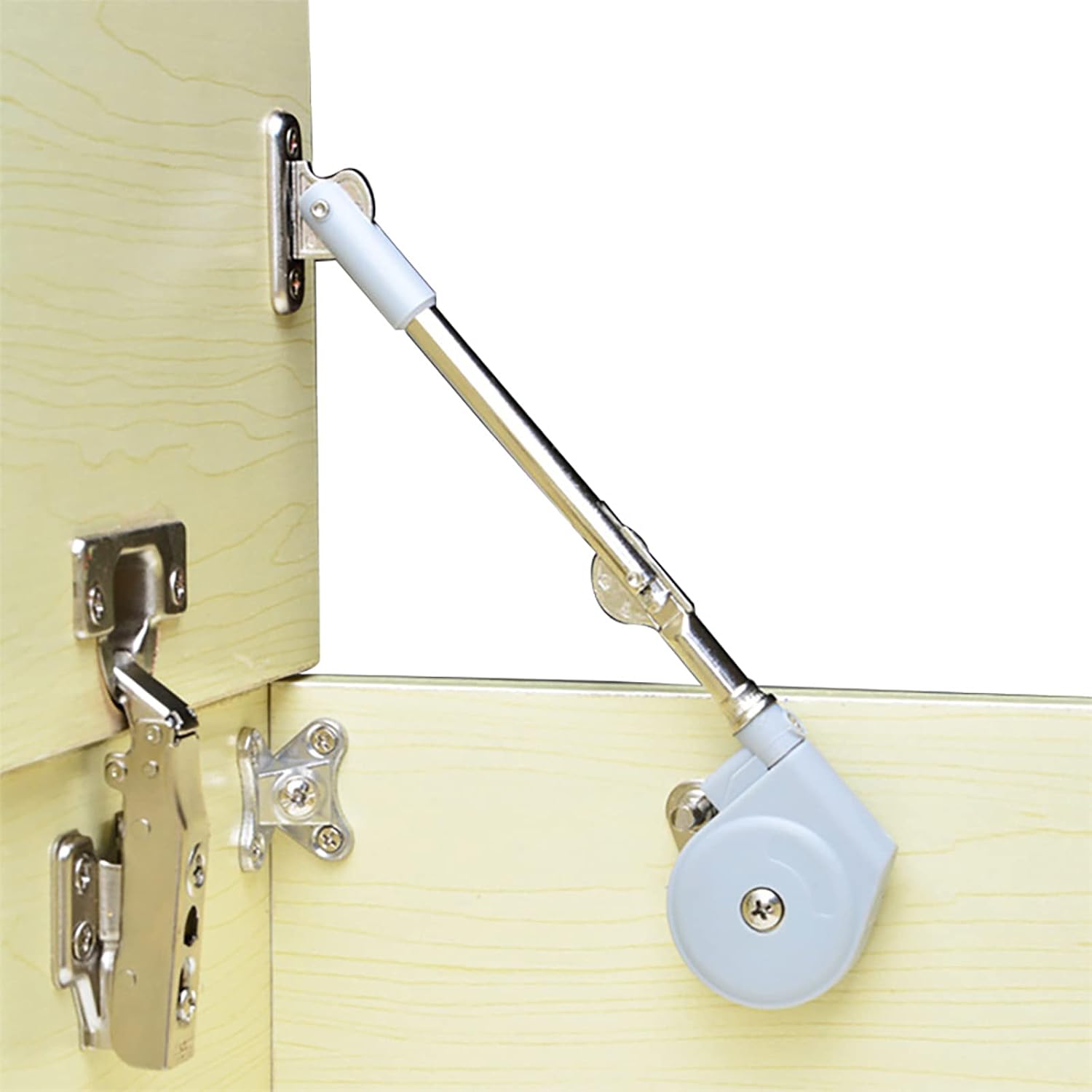 Deckelöffner Mit 105-grad-öffnungswinkel Und Soft-close-mechanismus, Deckelstützscharnier, Zqkla
