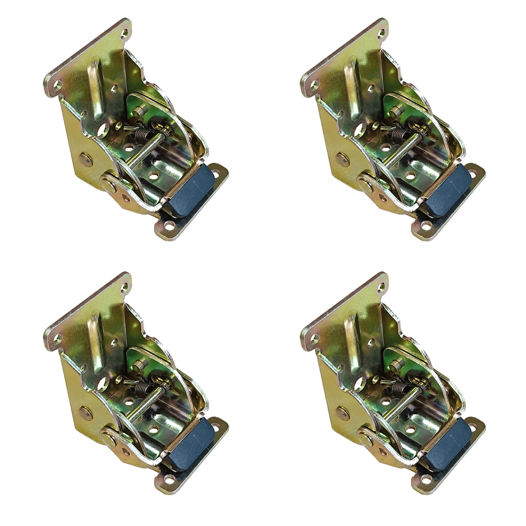Set Mit 4 Um 90° Klappbaren Verlängerungsarmen Mit Selbstverriegelnden Scharnieren Für Tische, Stühle Und Betten