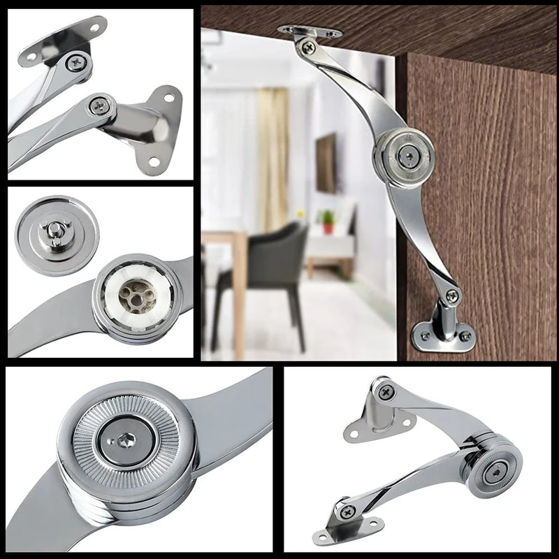 Hydraulisches Deckelstützscharnier Mit Dämpfungsfunktion, Spielzeugkistenscharnier, Schrankstütze, Hängescharnier, Klappdeckelstütze Für Küchenmöbel