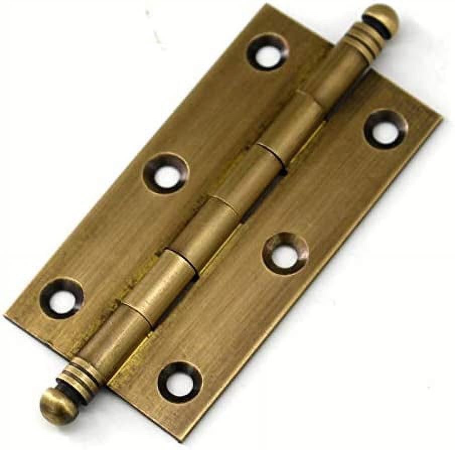 Dekorative Scharniere (2er-set) Für Küchenschranktüren, Oberfläche In Antikmessingbronze