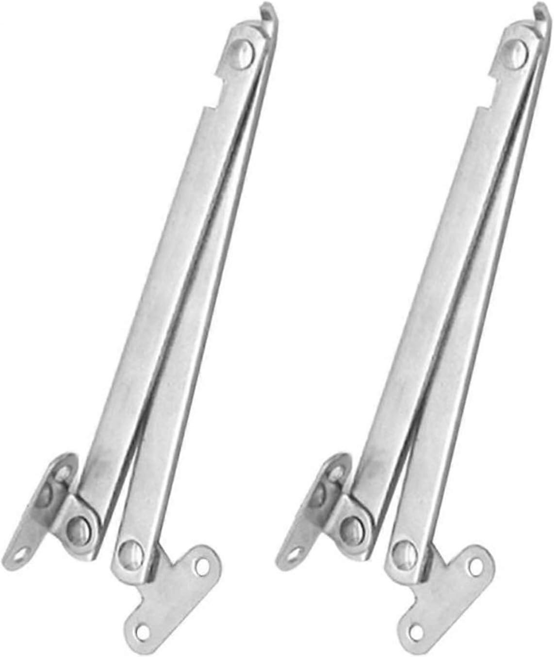 Tischdeckelstütze, Set Aus 2 Klappbaren Tischdeckelstützen (links Und Rechts), Robust, Korrosions- Und Oxidationsbeständig.