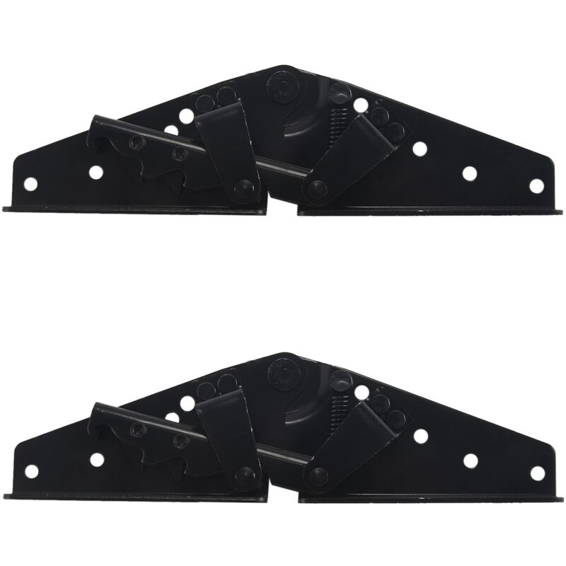 Schwarze Stahlbeschläge Für Schlafsofas, 3-fach Verstellbarer Scharniermechanismus.