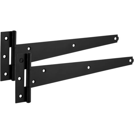Japanisches T-scharnier (150 Mm), 2er-pack, Schwarz