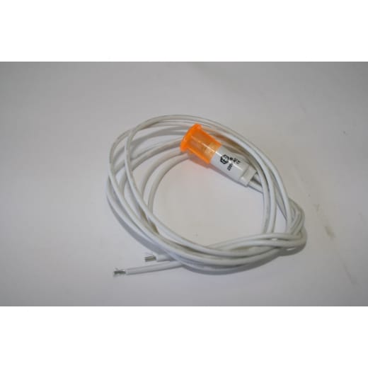 Kontrolllampe orange 220V inkl. Kabel für EUROSTART 550, 620, 520