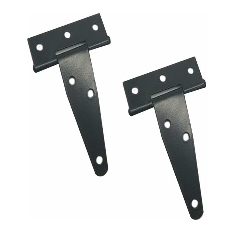 7,6 Cm (3 Zoll) Große, Schwarz Lackierte, Verzinkte T-scharniere, Dreieckige Eisenscharniere, Türscharniere Aus Edelstahl, Für Zuhause