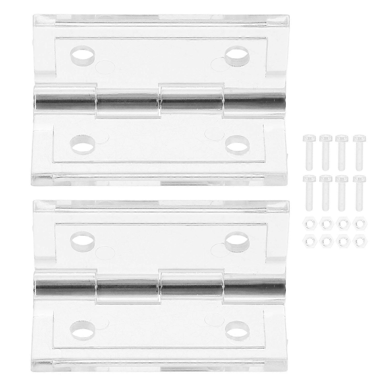 [rm]klara Acryl-scharniere Für Schubladen Und Möbel (2 Stück Enthalten)