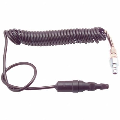 SOFT-Ausblaspistole mit Spiralschlauch 4m