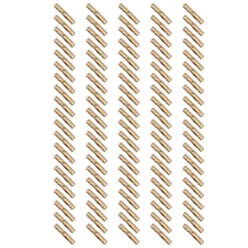 100 Verdeckte Messingscharniere Für Kisten, Schränke Und Holzmöbel, 4 X 20 Mm