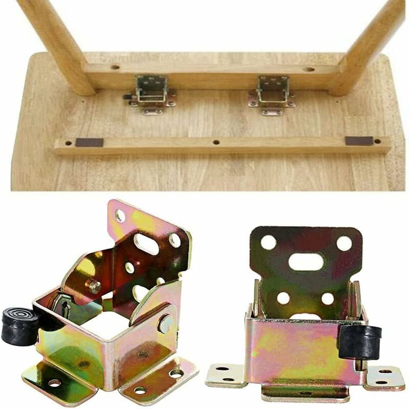Klappbares Tischbein, 2 Selbstverriegelnde Scharniere, Scharnier Für Klappbares Tischbein, 90° Selbstverriegelnd Klappbar