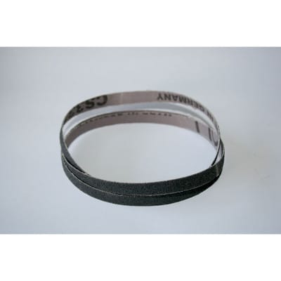 Schleifband SCHWARZ für EPS 450, 10 x 330mm, Korn 120, 25er-Packung