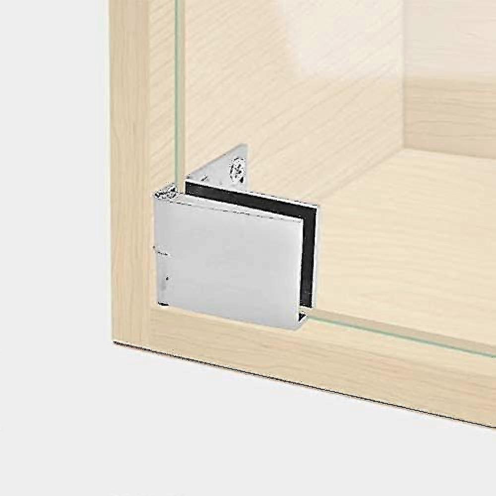 【bq】set Mit 4 Glastürscharnieren, Scharnieren Für Glasschranktüren, Scharnieren Für Weinvitrinen, Scharnieren Für Glasaufsteller