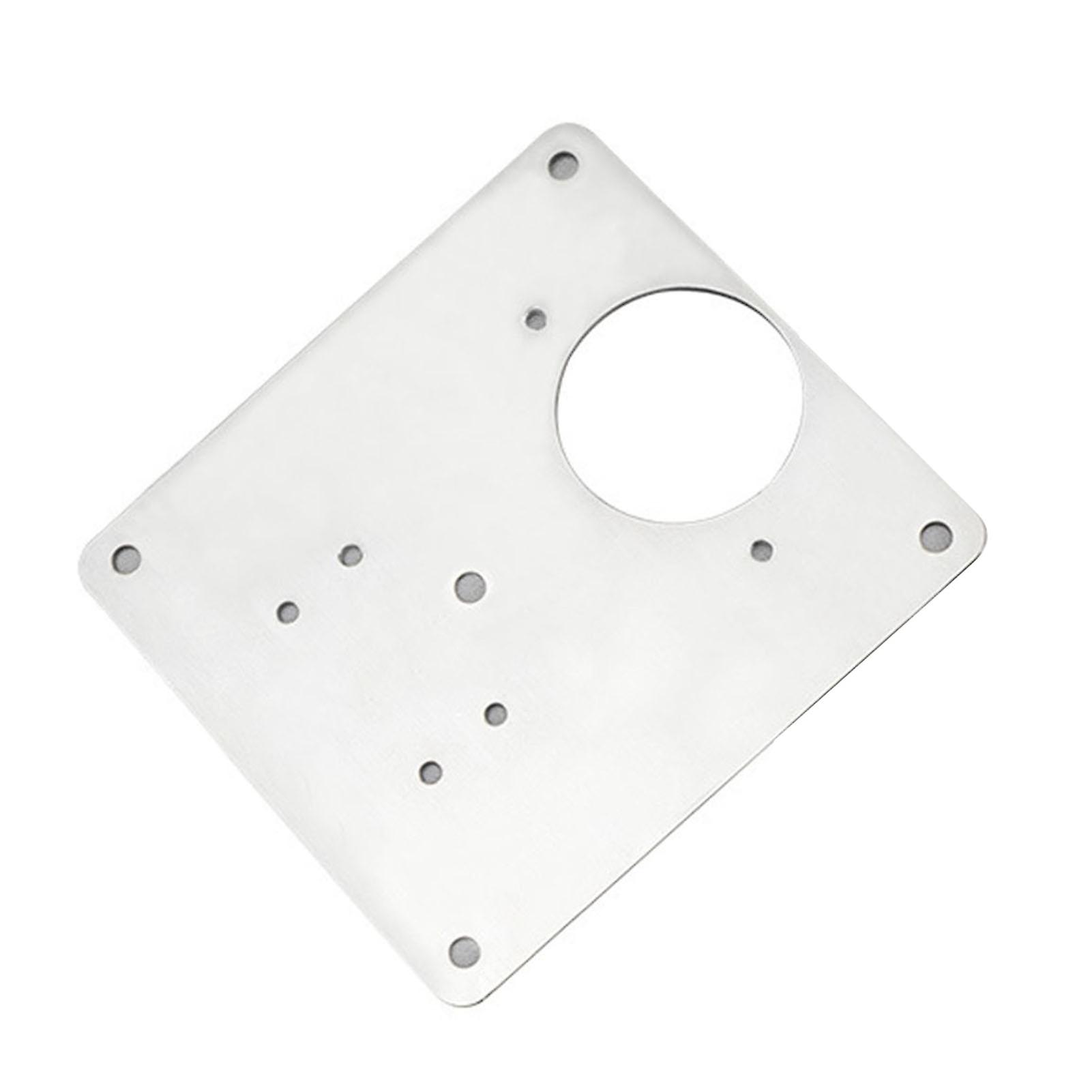 Scharnierplatte, Schneeflockenförmig, Einfach Zu Montieren, Edelstahl, Für Küchenschranktüren, Scharnierreparaturplatte Für Schränke