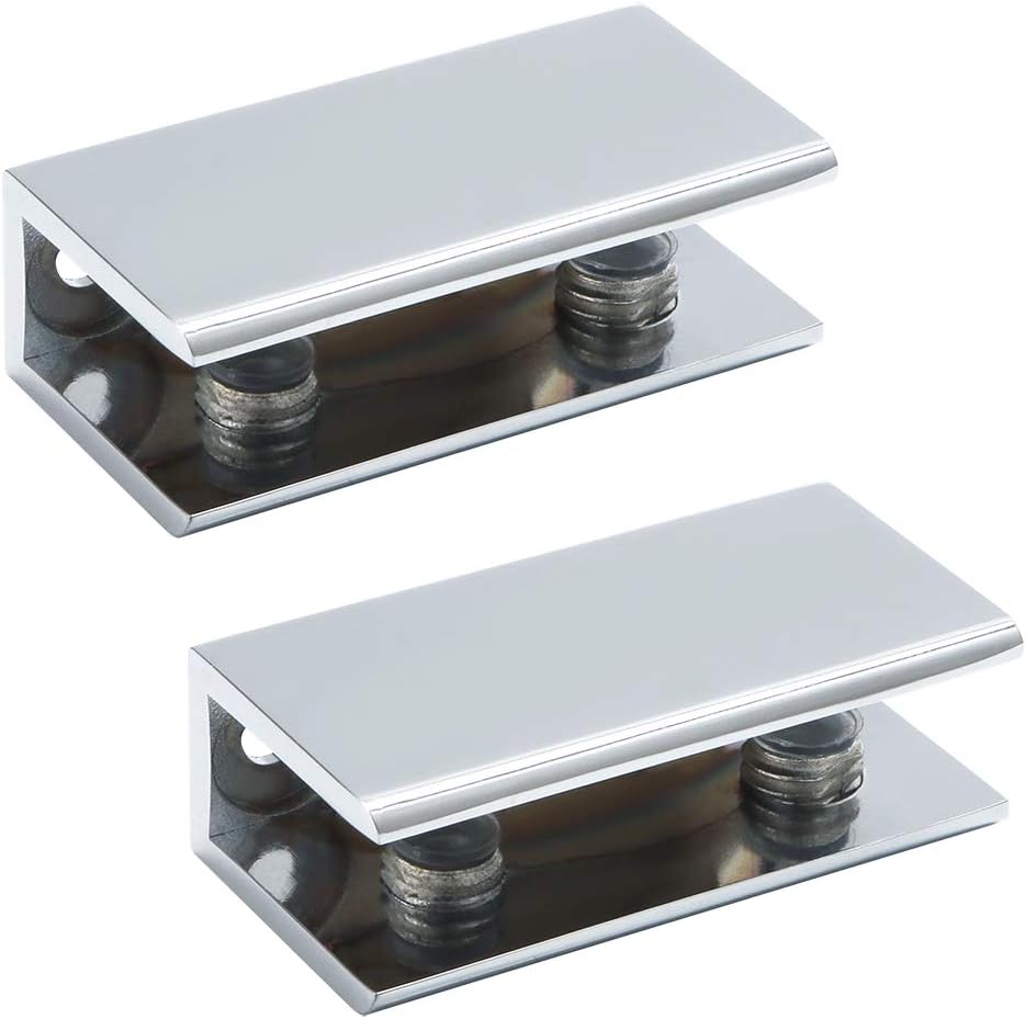 2 Glasklemmen, Glasregalhalterungen, Wandhalterungen, Türscharniere, 10–12 Mm Dicke, Ada