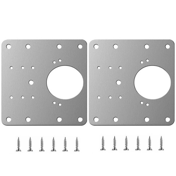 Inf-reparaturplatte Für 9x9 Cm Edelstahl-möbelscharniere (2er-pack)