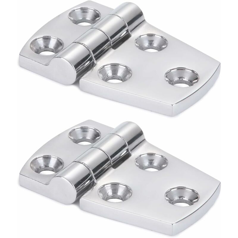 Hochleistungs-türscharnier Aus Edelstahl 316, 2 Stück, 38 Mm X 57 Mm, Für Anwendungen Im Schiffs- Und Garagenbereich.