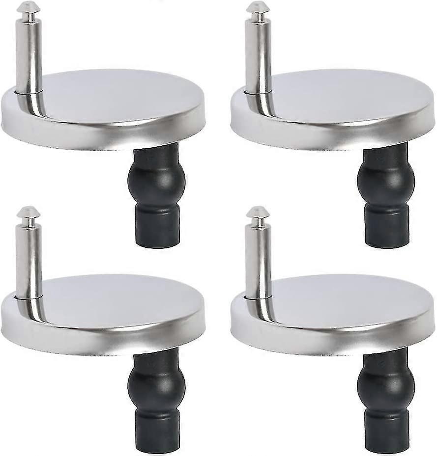 4 Universelle Wc-sitzscharniere, Schnellbefestigungsschrauben Aus Edelstahl, Ersatzteil