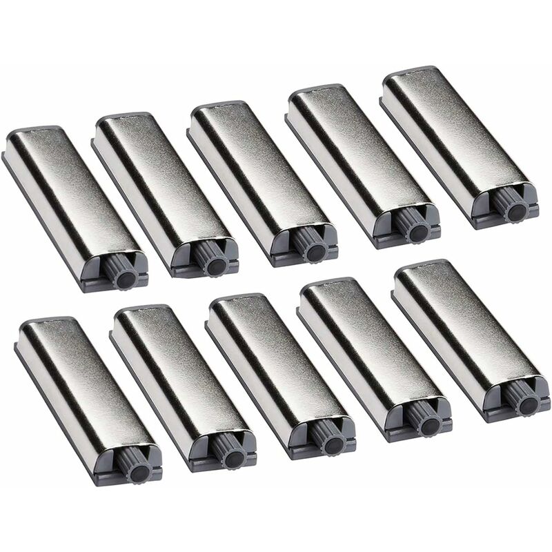 Scharnierverschlüsse Mit Soft-close-funktion Für Küchenschranktüren Mit Push-to-open-mechanismus, Fontainebleau, 10er-packung