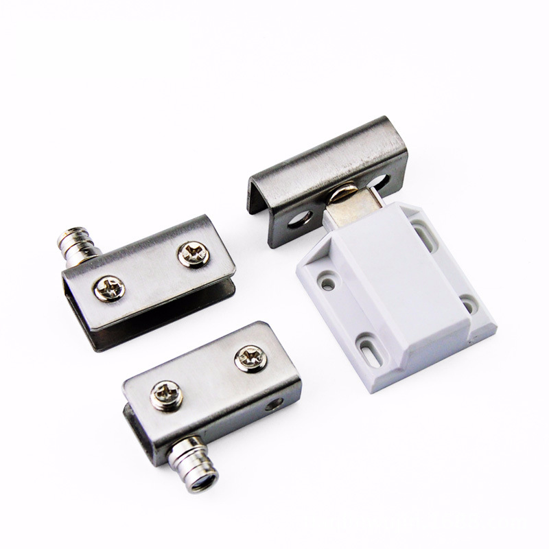 Scharniere Für Glastüren, Drehscharnier-sets Aus Edelstahl Ohne Bohren, Kompatibel Mit Glastüren Mit Einer Dicke Von 5 Bis 8 Mm.