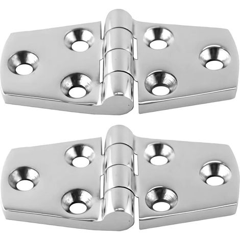 Ulisem Möbelscharniere, Scharnierbeschläge, Hochleistungsscharniere Für Bootsdeckschränke, 2 Stück, 38 Mm X 76 Mm