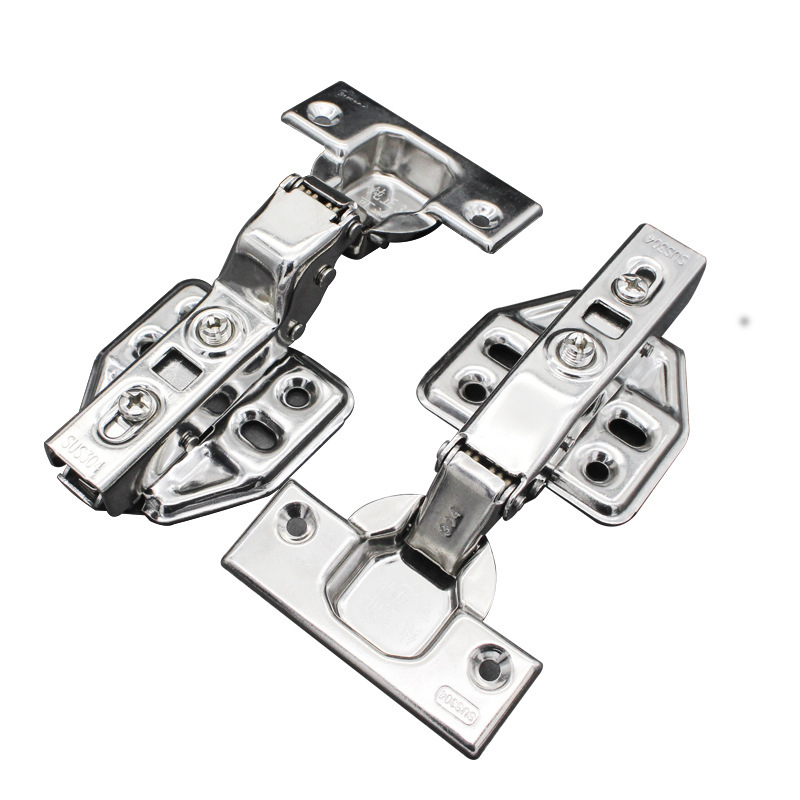 Scharnier Mit Dämpfungsmechanismus, Versenkte Scharniere, 2er-set, Silber 208