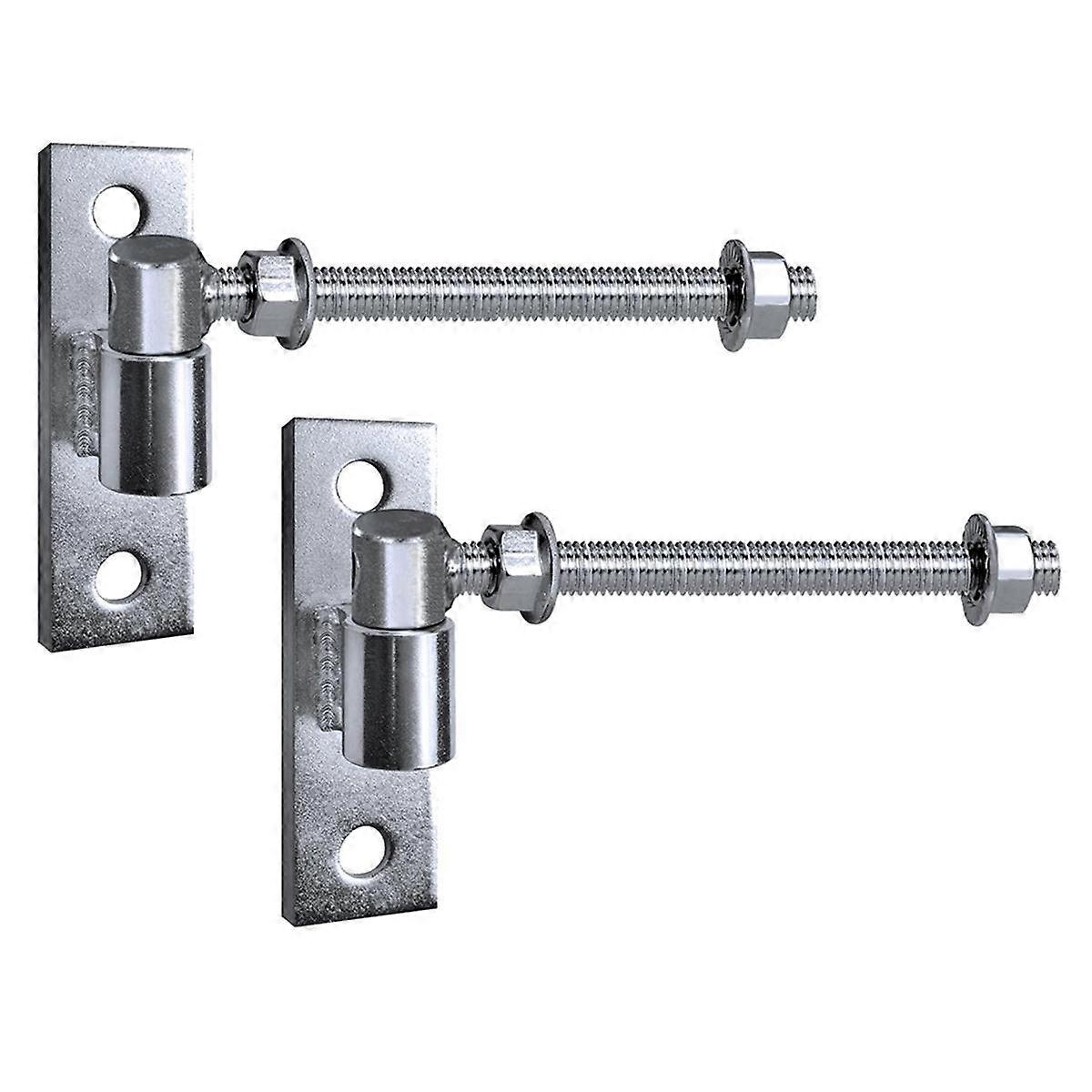 [rm] Hochleistungsscharniere Für Holztore, J-bolzenscharniere Für Holztore, Anschweißbare Stahlscharniere Für Scheunentore, 2er-set, 15 Cm (6 Zoll).