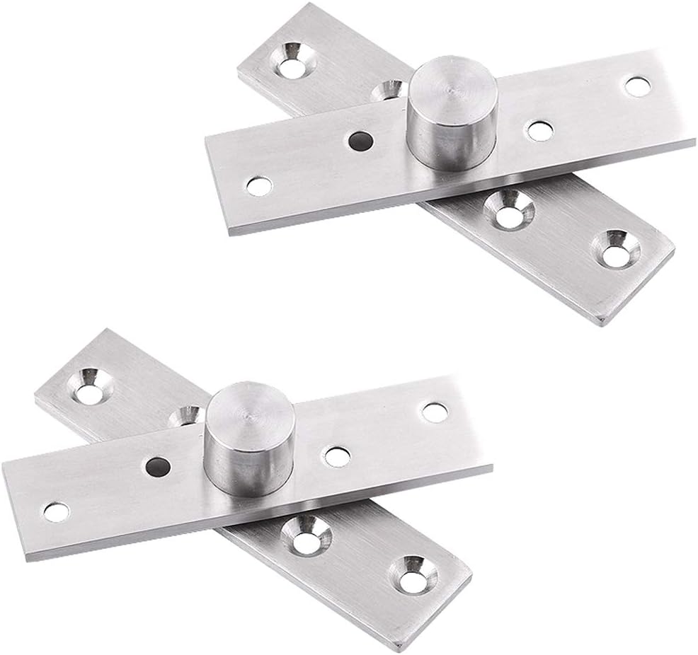 Set Aus 2 Um 360 Grad Drehbaren Türscharnieren Aus Edelstahl Mit F,zqkla