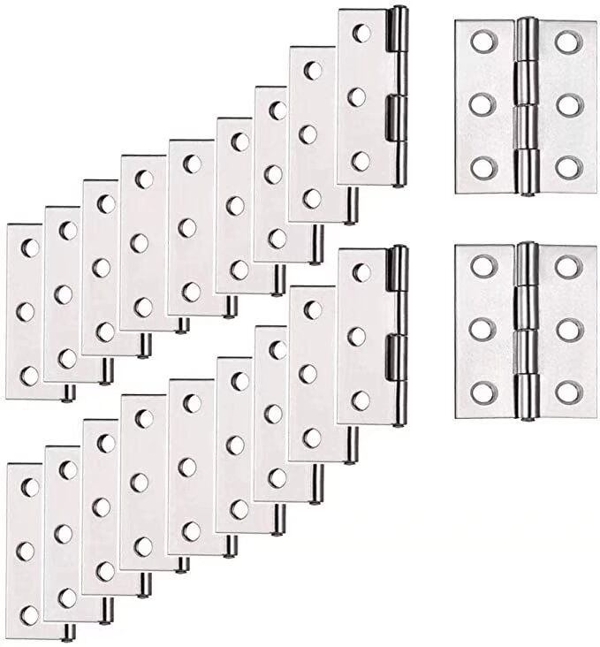 Scharniere, Edelstahlscharniere, 20er-packung Für Möbel Und Türen