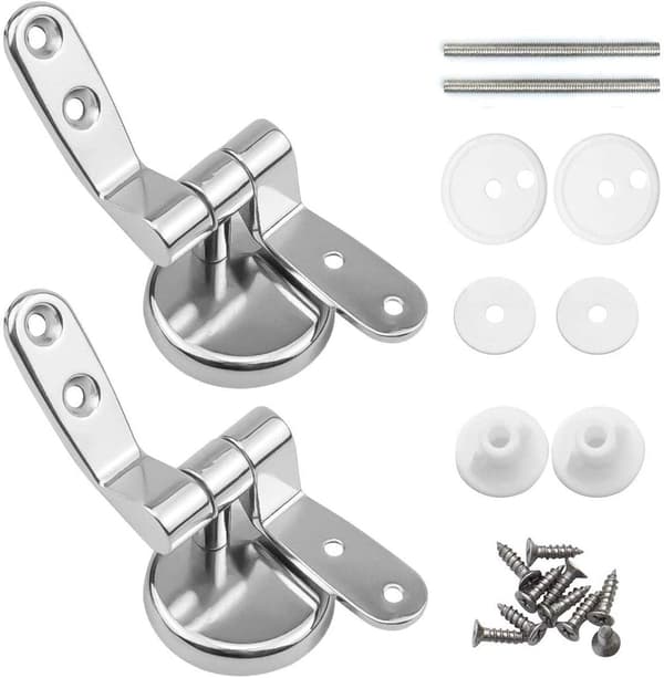 Wc-sitzscharnierclips, 2er-pack