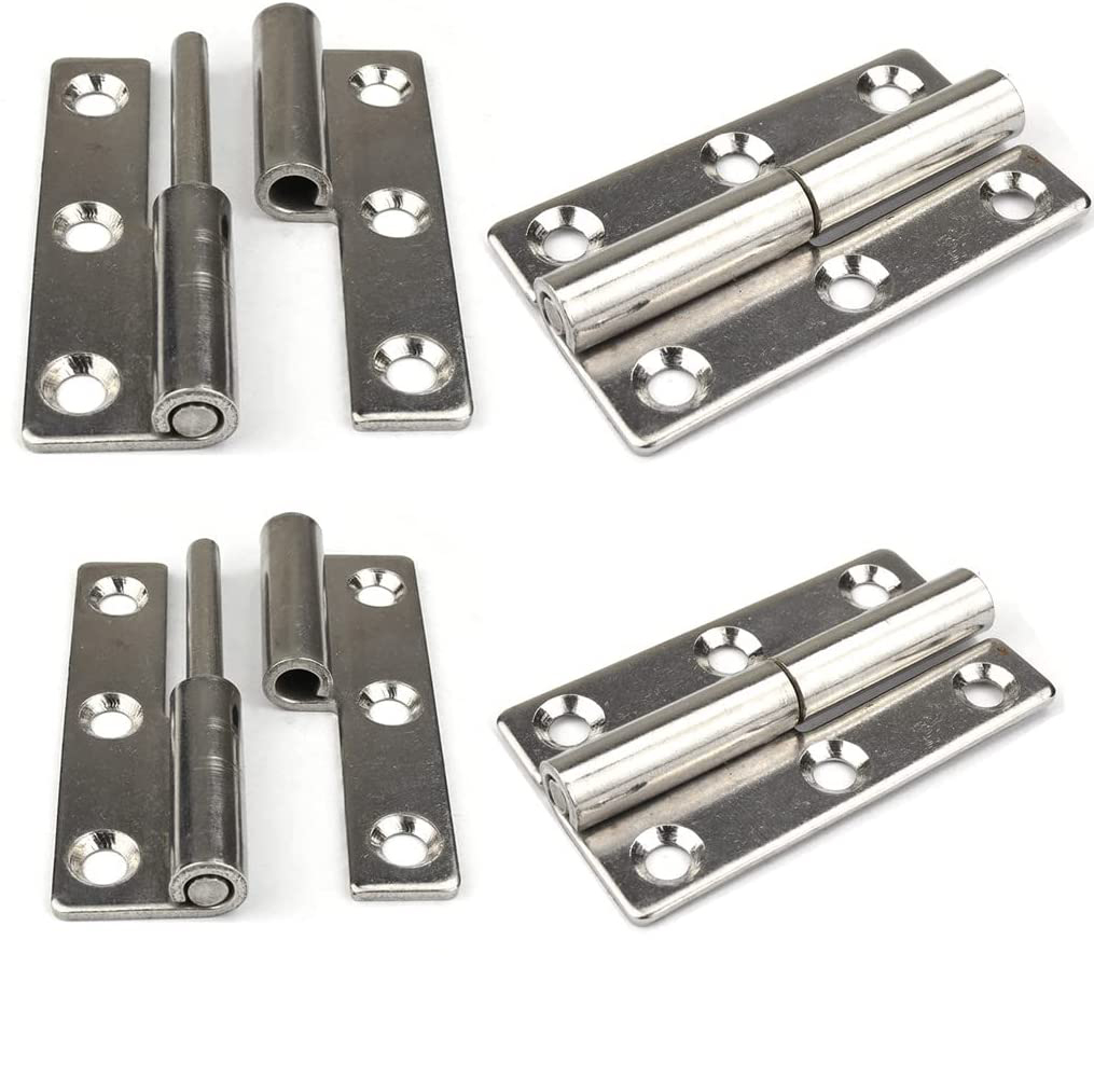 4 Abnehmbare 7,6 Cm (3 Zoll) Türscharniere Für Innentüren.