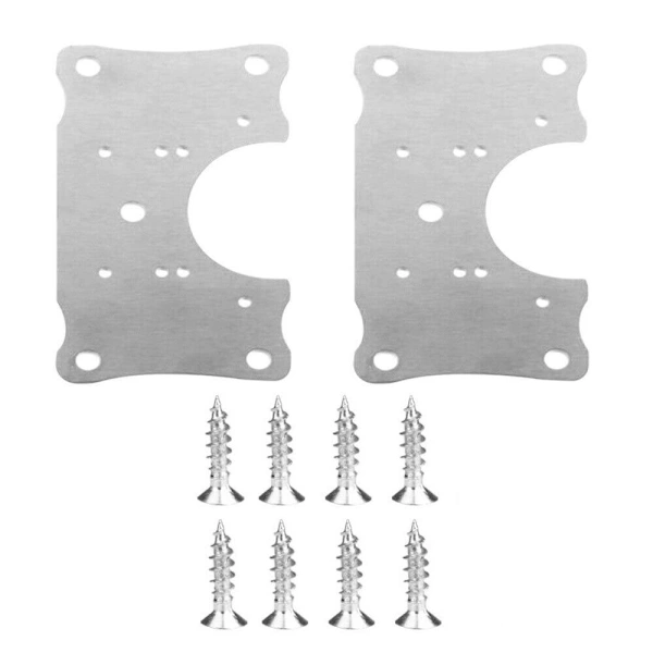 2 Reparaturplatten Für Schrankscharniere