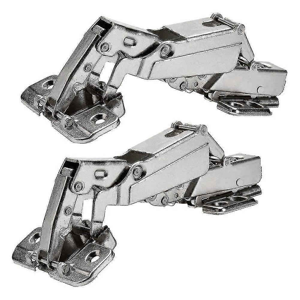 【nx】2 X 175-grad-scharniere Für Rahmenlose Schranktüren, Verstellbare, Verdeckte Hydraulikscharniere