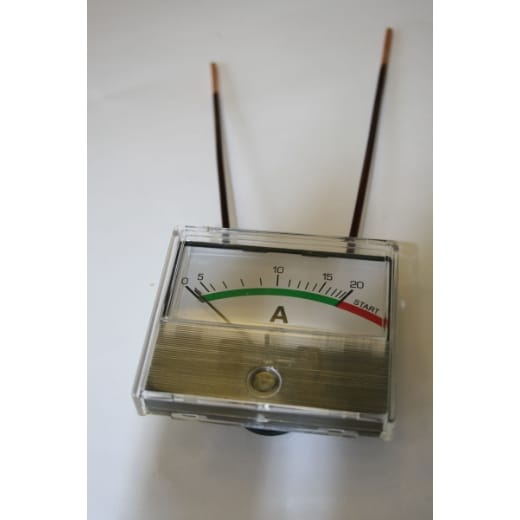 Amperemeter 0-20 A 70 x 60mm für EUROSTART 250