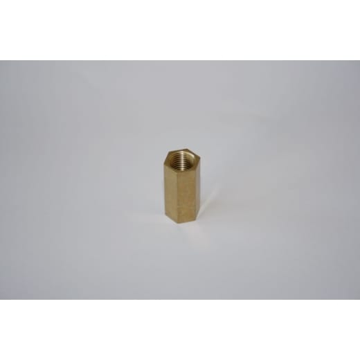 Muffe M10x1 für BINZEL-Schlauchpaket MB 15, Messing 6-Kant