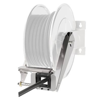 Lagenspulautomatik für 3/8" & 1/2"-Schlauch zu Serie 532/534 Edelstahl AISI 316
