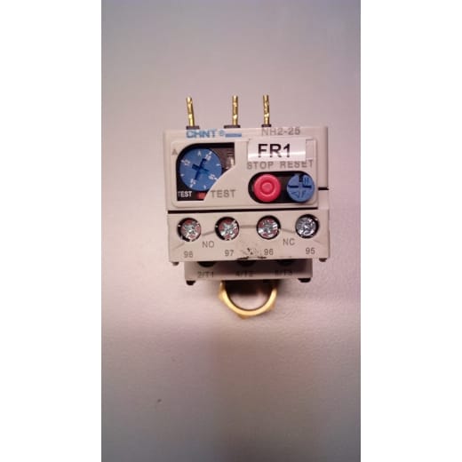 Thermorelais FR1 12-18 A. CHNT für Stern-Dreieck-Anlage bei PL(H) Motor 15 PS