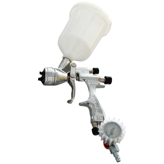 Profi-Farbspritzpistole nebelarm, GENESIS HTE H2O, Set, 1,9mm Düsensatz