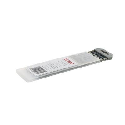 Wolfram-Elektrode Type E-WC 20, grau ø1,6 x 175mm, Universal, W 98% + 2% CeO2