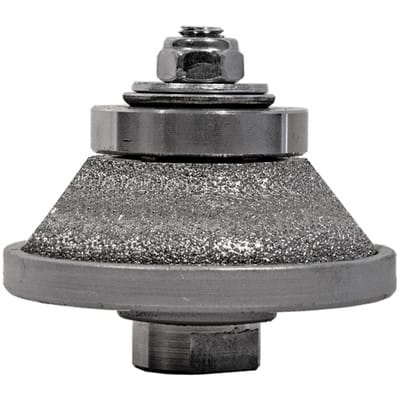 Diamant-Profilfräser Profiler PXE h=5, M14 - vacuum-brazed, Fase 45° (grit2)
