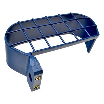 Schutzgitter BLAU für Sauerstoff Druckregler