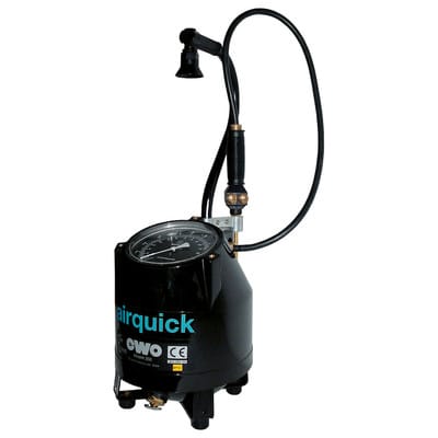 Tragbares Tankstellenreifenfüllgerät airquick 160/6, ø160mm Manometer ungeeicht