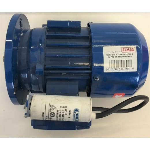 Motor 230 V. / 0,18 kW / 0,25 PS für PAL 1S (für Staubabsaugung)