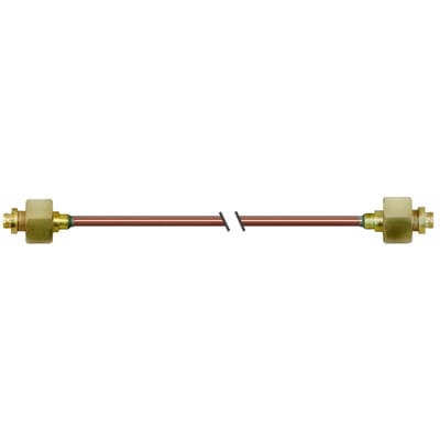 Mischgas-Argon-CO₂-Umfüllbogen ca. 1.000mm