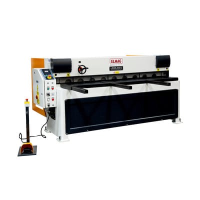 Mechanische Tafelblechschere LRGM 2050 x 3mm, Hinteranschlag 750mm