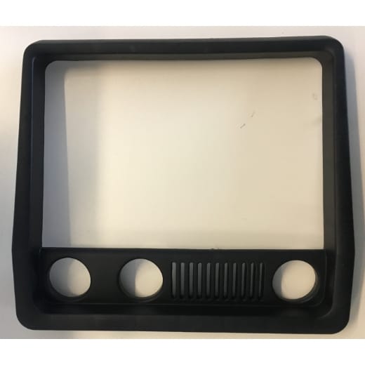 PVC-Gehäuse-Front-Rahmen schwarz für EUROSTART 500 Automatik