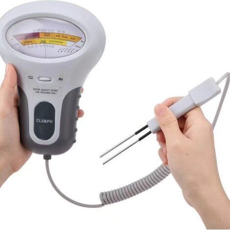 Cl2 Multifunktions-digitaltestgerät Für Chlor Und Ph-wert Mit Sonde Für Schwimmbäder Und Spas.