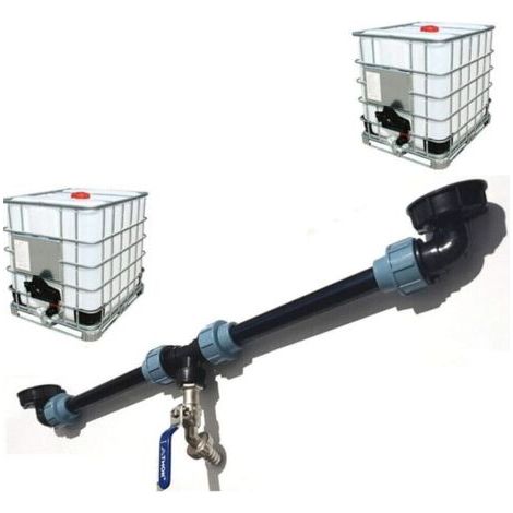 Ibc-tankanschlussset Mit Hahn Und 1/2"-messing-schlauchanschluss