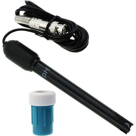Langkörper-ph-elektrode Mit Bnc-anschluss, 300 Cm Kabel, Ph 0–14, Für Ph-meter, Ph-regler, Ph-geräte, Kostengünstiger Sensor